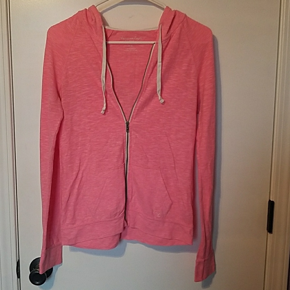 Light pink American eagle outfitters zip up